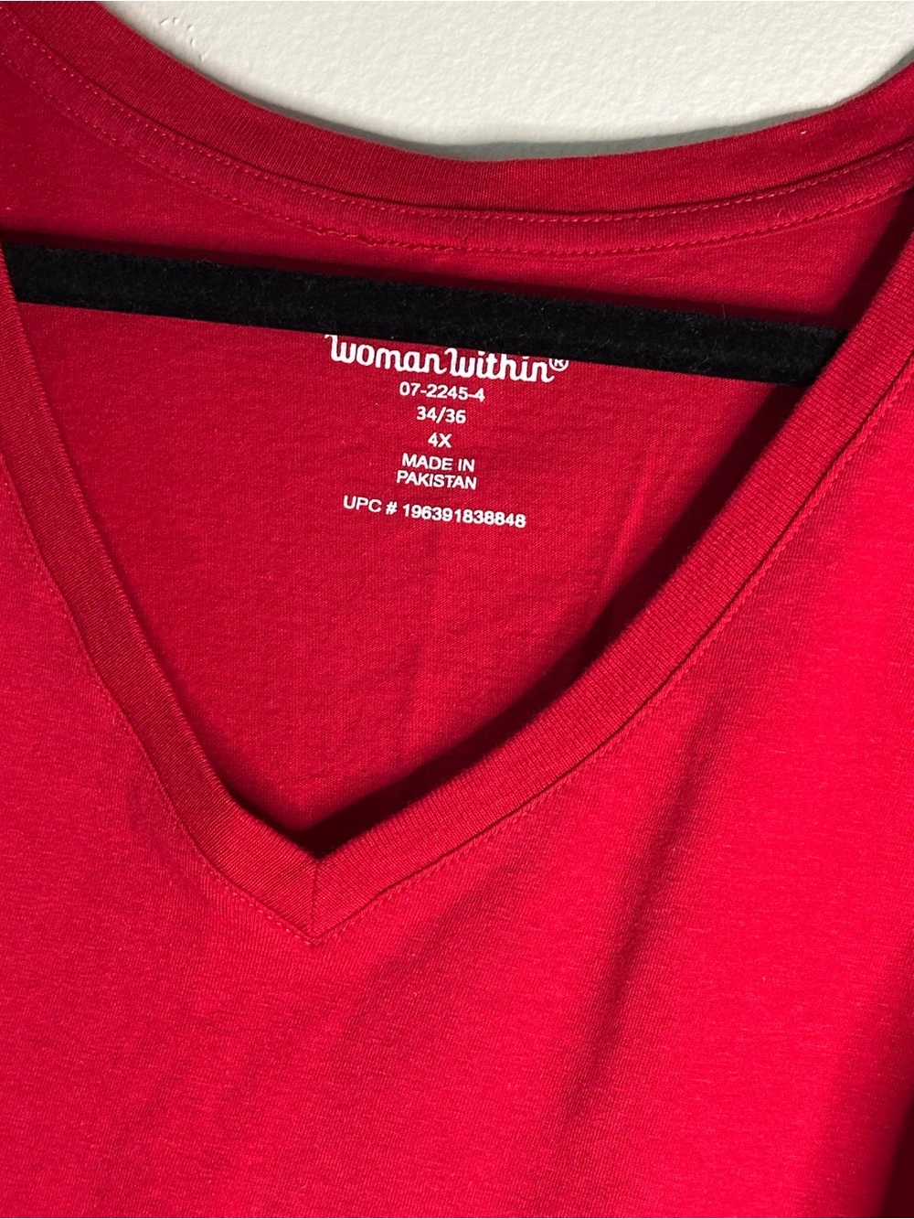 3/4 sleeve 4X Woman Within two shirt bundle - Picture 4 of 6